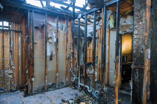 Professional Emergency Fire Cleanup technician working in Adamstown, MD